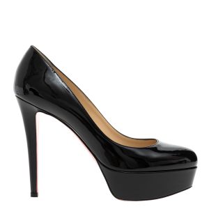 Pump Christian Louboutin Bianca Verniz Preto