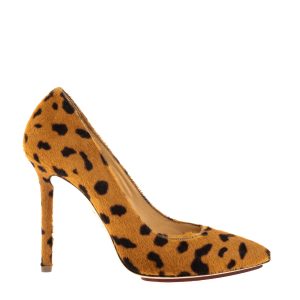 Scarpin Charlotte Olympia Pelo Animal Print