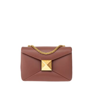 Bolsa Valentino Garavani One Stud Marrom
