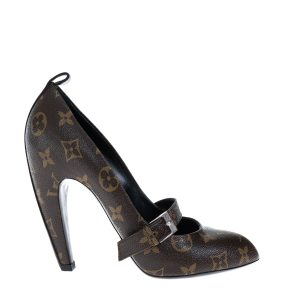 Sapato Louis Vuitton Fivela Canvas Monograma