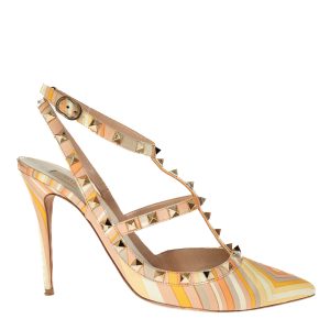 Scarpin Valentino Garavani Rockstud Estampado
