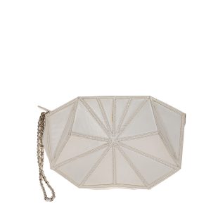 Clutch Chanel Spring 2012 Branca