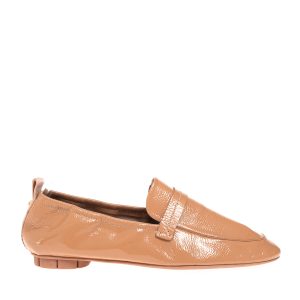 Mocassim Salvatore Ferragamo Verniz Bege