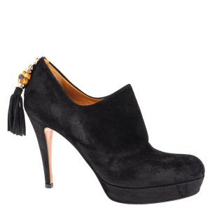 Ankle Boot Gucci Camurça Preto