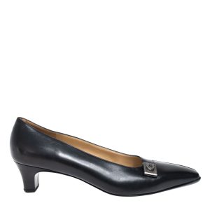 Sapato Salvatore Ferragamo Couro Preto
