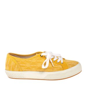 Tênis Carolina Herrera Monograma Amarelo