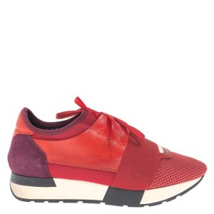 Tênis Balenciaga Camurça e Tecido Bicolor