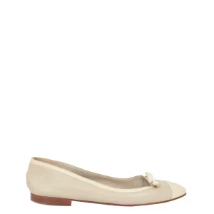 Sapatilha Chanel Bege Tam 395 Br