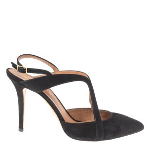 Scarpin Emporio Armani Camurça Preto
