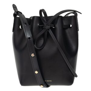 Bolsa Mansur Graviel Bucket Mini Preta