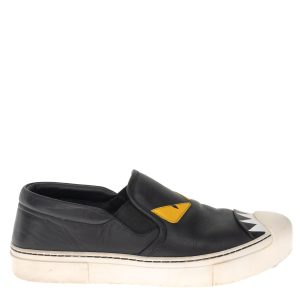 Tênis Fendi Slip On Monster Preto