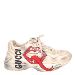 Tênis Gucci Rhyton Estampa Boca