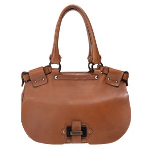 Bolsa Salvatore Ferragamo Couro Caramelo