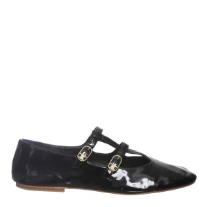 Sapato Celine Les Ballerines Babies Verniz Preta