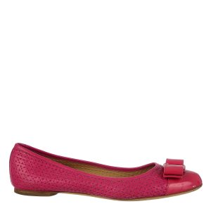Sapatilha Salvatore Ferragamo Couro Pink