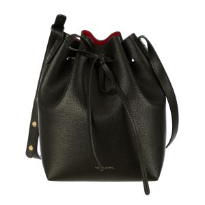 Bolsa Mansur Gavriel Bucket Couro Bicolor
