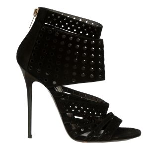 Sandália Jimmy Choo Camurça Preta