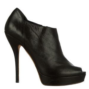 Ankle Boot Gucci Couro Preto