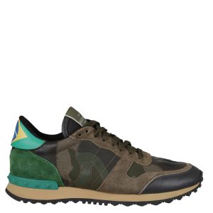 Tênis Valentino Rockrunner Camuflado Verde
