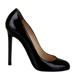 Sapato Christian Louboutin Verniz Preto