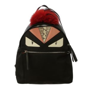 Mochila Fendi Monster Preta