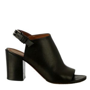 Peep Toe Givenchy Couro Preto
