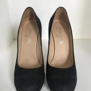 Sapato Chanel preto sola 395