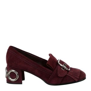 Sapato Miu Miu Ilhós e Franjas