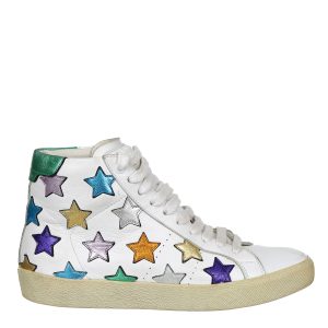 Tênis Saint Laurent Estrelas Colorido