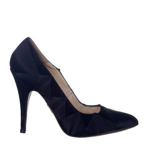 Scarpin Charlotte Olympia Cetim Preto