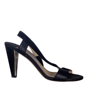 Sandália Jimmy Choo Couro e Camurça Preta
