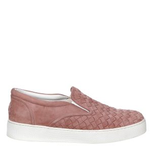 Slipper Bottega Veneta Camurça Rose
