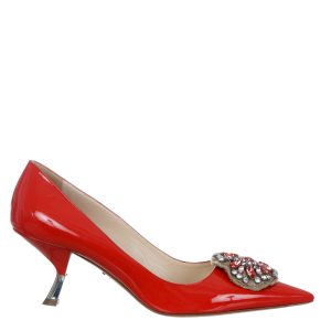Scarpin Prada Verniz Vermelho