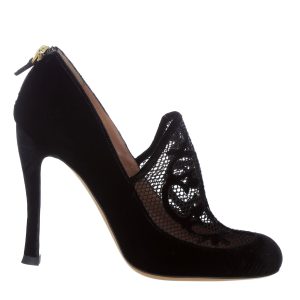 Sapato Emporio Armani Veludo Preto