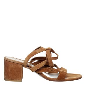 Sandália Gianvito Rossi Camurça Caramelo