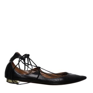 Sapatilha Aquazzura Couro Preto