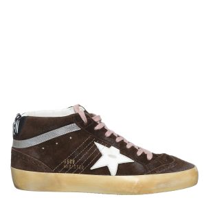 Tênis Golden Goose Midstar Marrom e Rosa