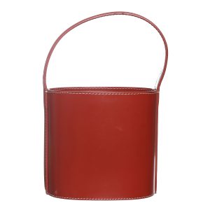 Bolsa Staud Couro Vermelho