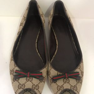 Sapatilha Gucci monograma sola 405 C