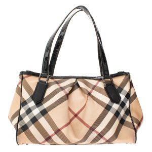 Bolsa Burberry Xadrez Preta
