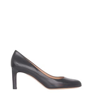 Sapato Ferragamo Preto c Bico Redondo Tam38 Br