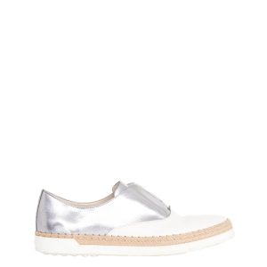 Slipper Tods Prata e Branco Tam37 Br