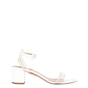 Sandália Aquazzura Branca Tam 405