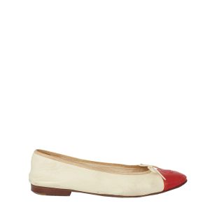 Sapatilha Chanel Creme Tam 39 Br