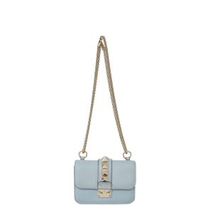 Bolsa Valentino Rockstud Mini Azul