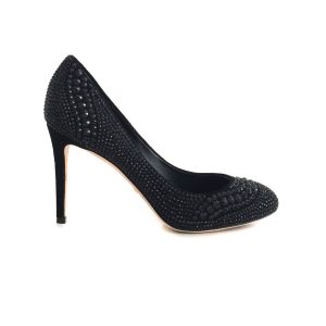 Scarpin Gucci Pedras Preto Tam 375