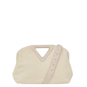 Bolsa Bottega Veneta Pouch Atoalhada com Alça