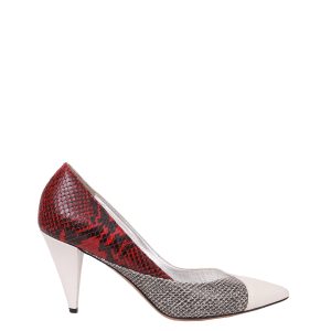 Scarpin Isabel Marant Branco e Animal Print TAM 38 BR