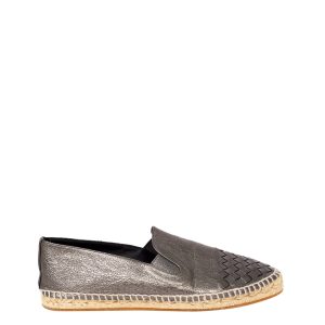 Espadrille Bottega Veneta Metalizada Tam 37 Br