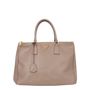 Bolsa Prada Galleria Cinza